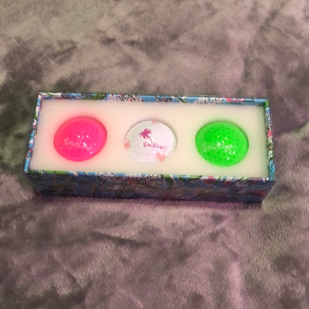 Lilly Pulitzer Golf Ball Set